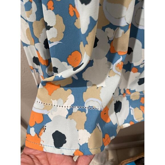 JOIE BLOUSE WOMENS PEASANT CASUAL FLORAL oversized LONG SLEEVE SIZE XXL TOP - Picture 6 of 9